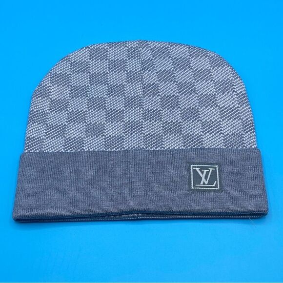 Louis Vuitton Grey Beanie - Picture 1 of 3
